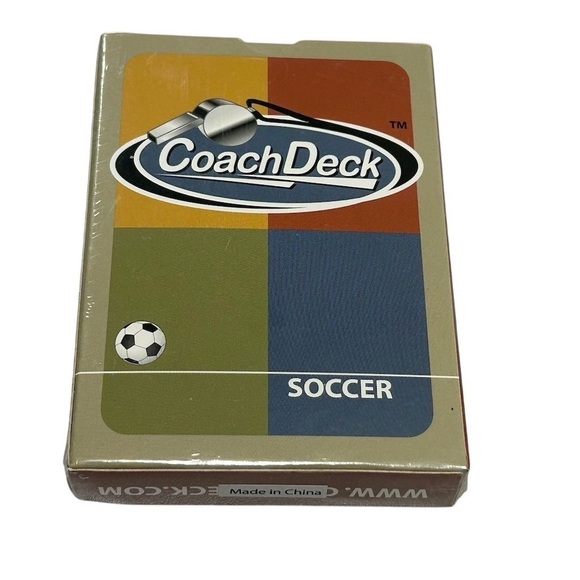 CoachDeck Soccer Drills Instructional Cards for Trainers & Coaches - Picture 1 of 7